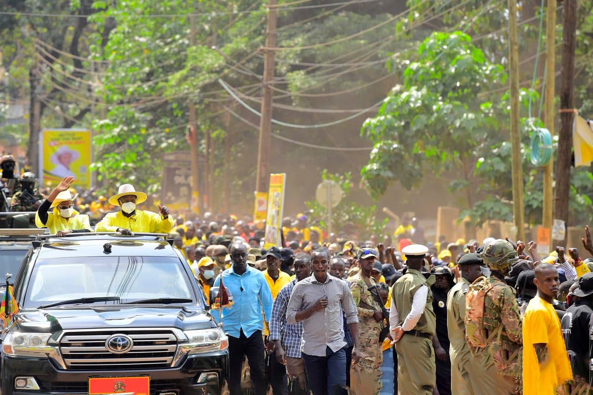 In the company of the First Lady and Minister of Education and Sports Maama Janet Museveni, President Museveni said the decision to contest was informed by the love and support he has received from the NRM fraternity during upcountry tours.